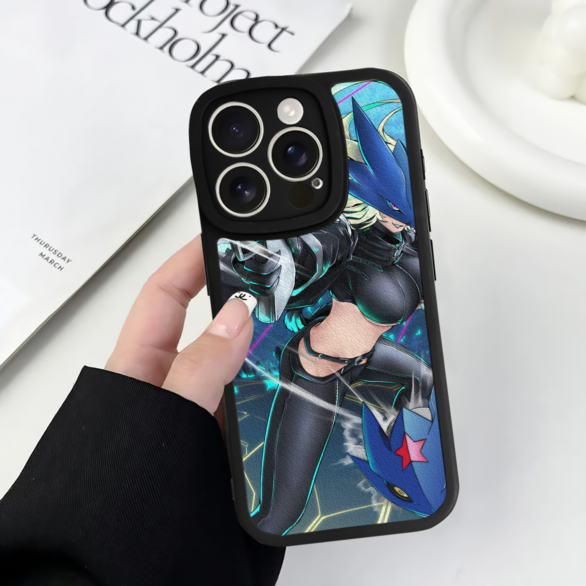 （画像用） Digimon デジタルモンスター/デジモン 【iPhone 16シリーズ対応】シリコンスマホケース（レザー調） 材質：シリコン